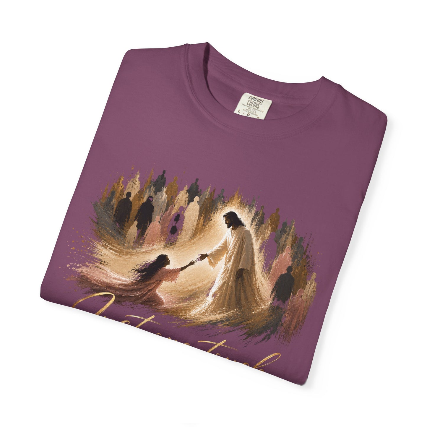 Just One Touch T‑Shirt — Horse Rider Silhouette Graphic Tee