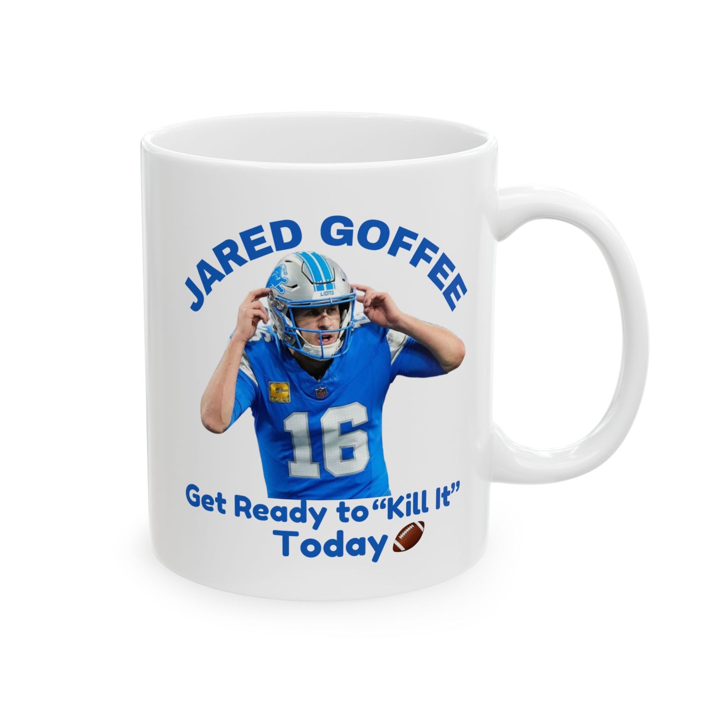 Jared Goffee Ceramic Mug, (11oz, 15oz)