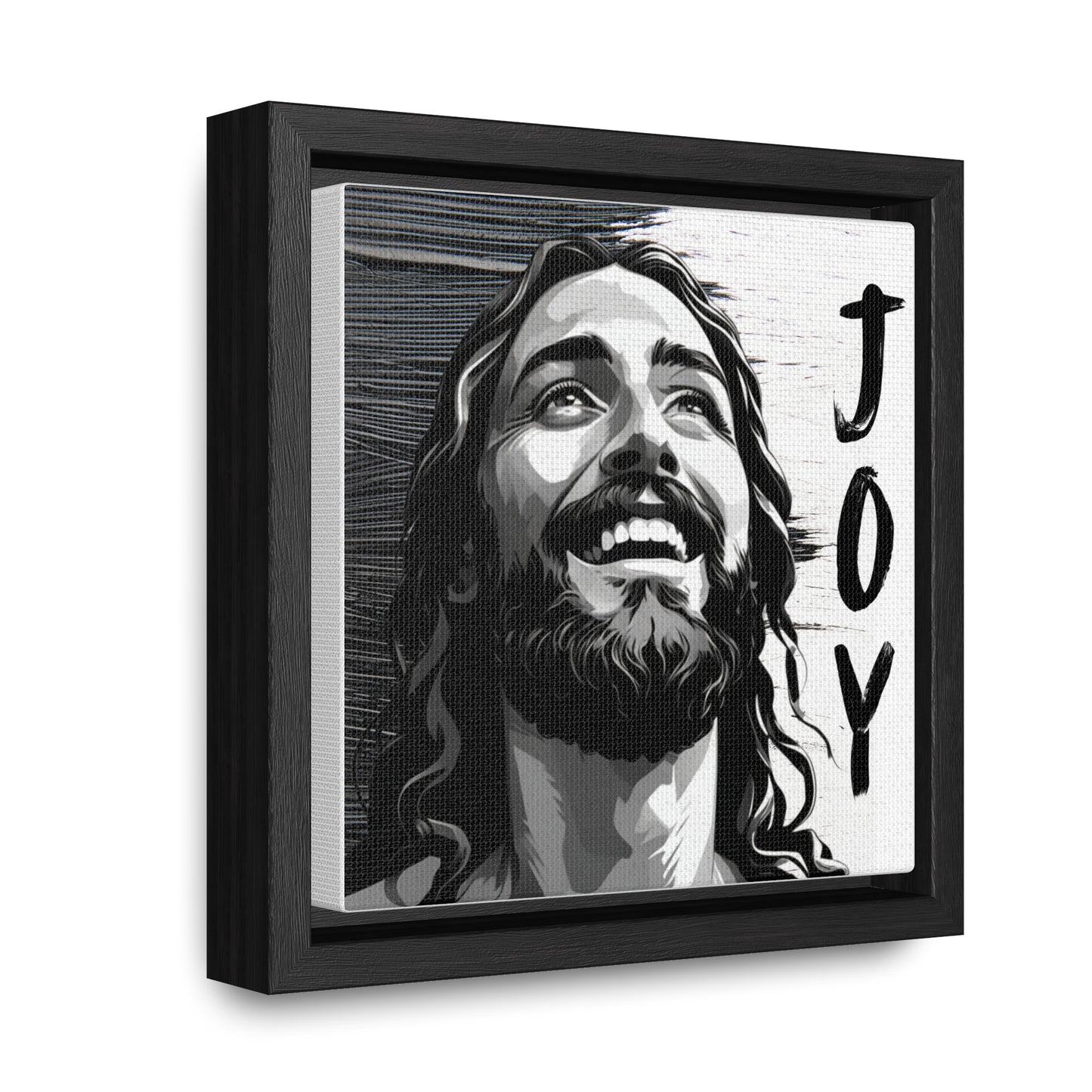 Joyful Jesus Gallery Canvas Wrap - Inspirational Wall Art