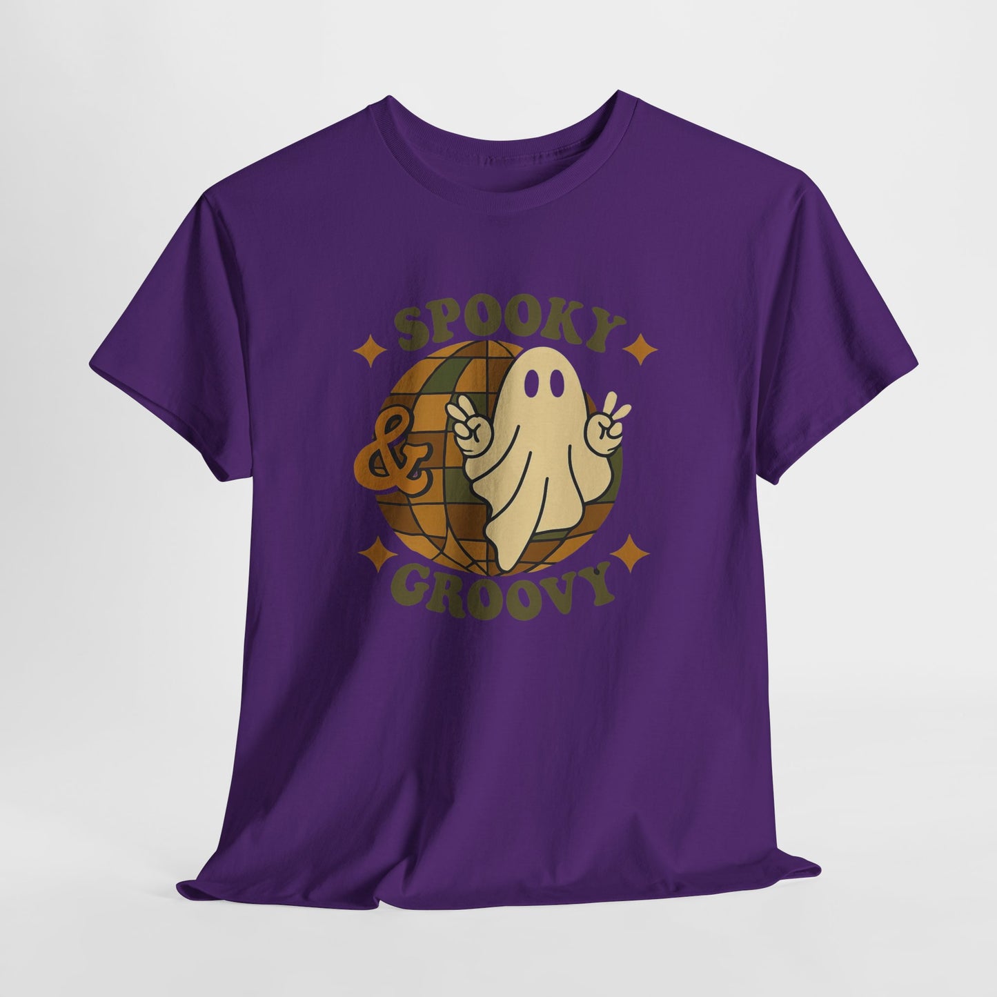 Spooky & Groovy Unisex Heavy Cotton Tee
