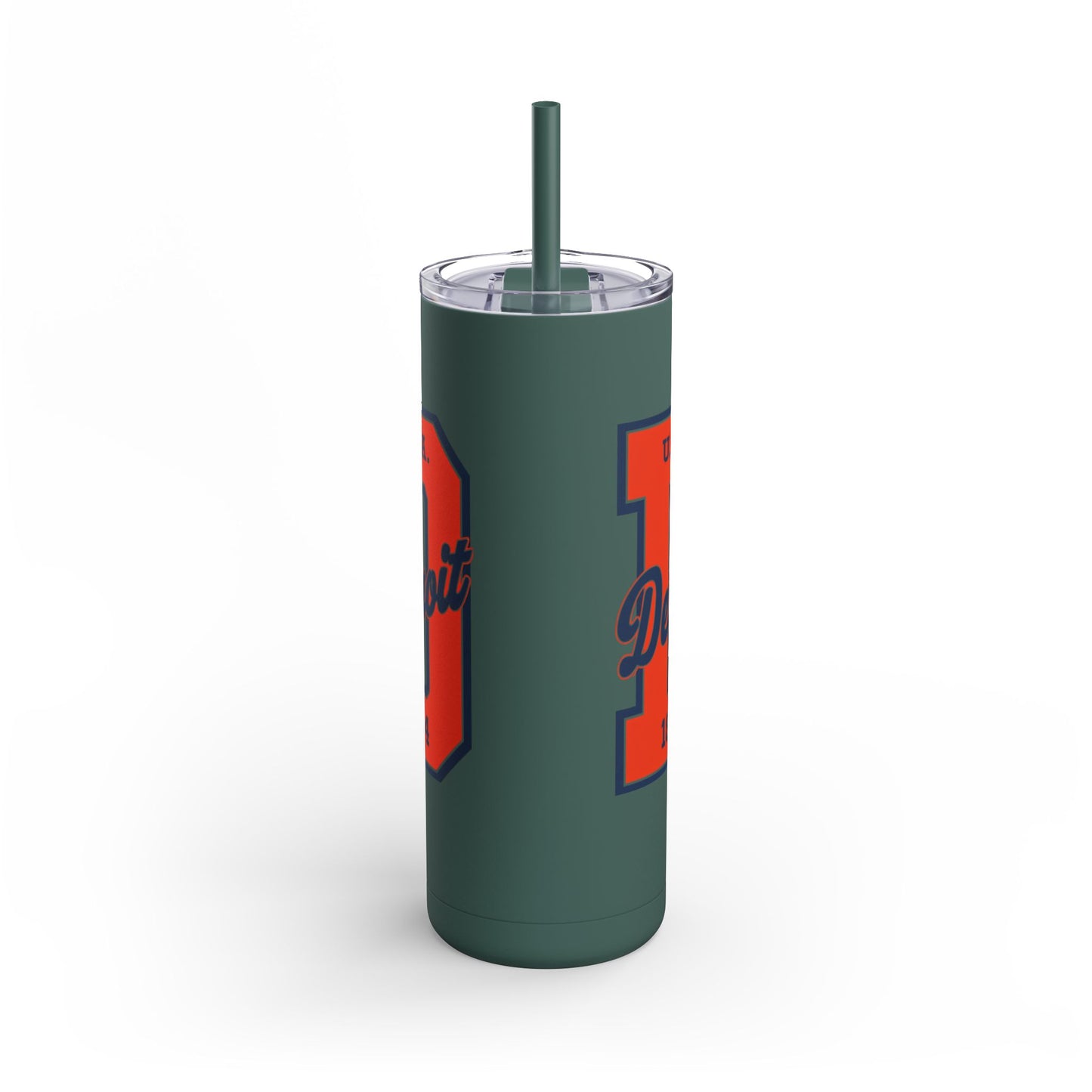 Detroit Vintage Style Tumbler - 20oz Insulated Travel Mug