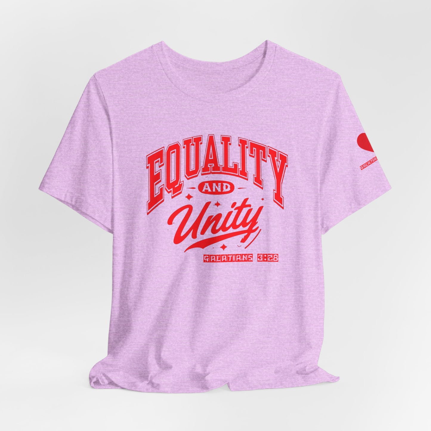 Equality and Unity Unisex Jersey Tee
