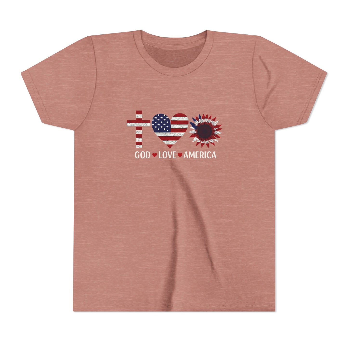 God, Love, America YOUTH Tee