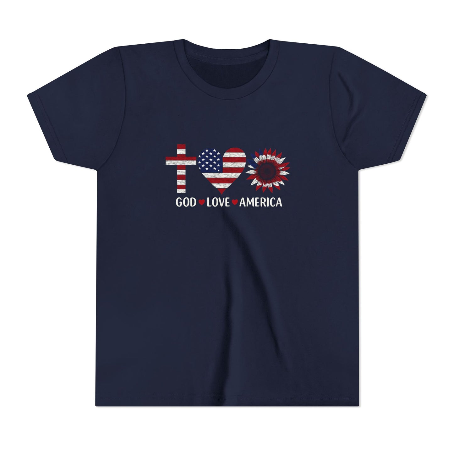 God, Love, America YOUTH Tee