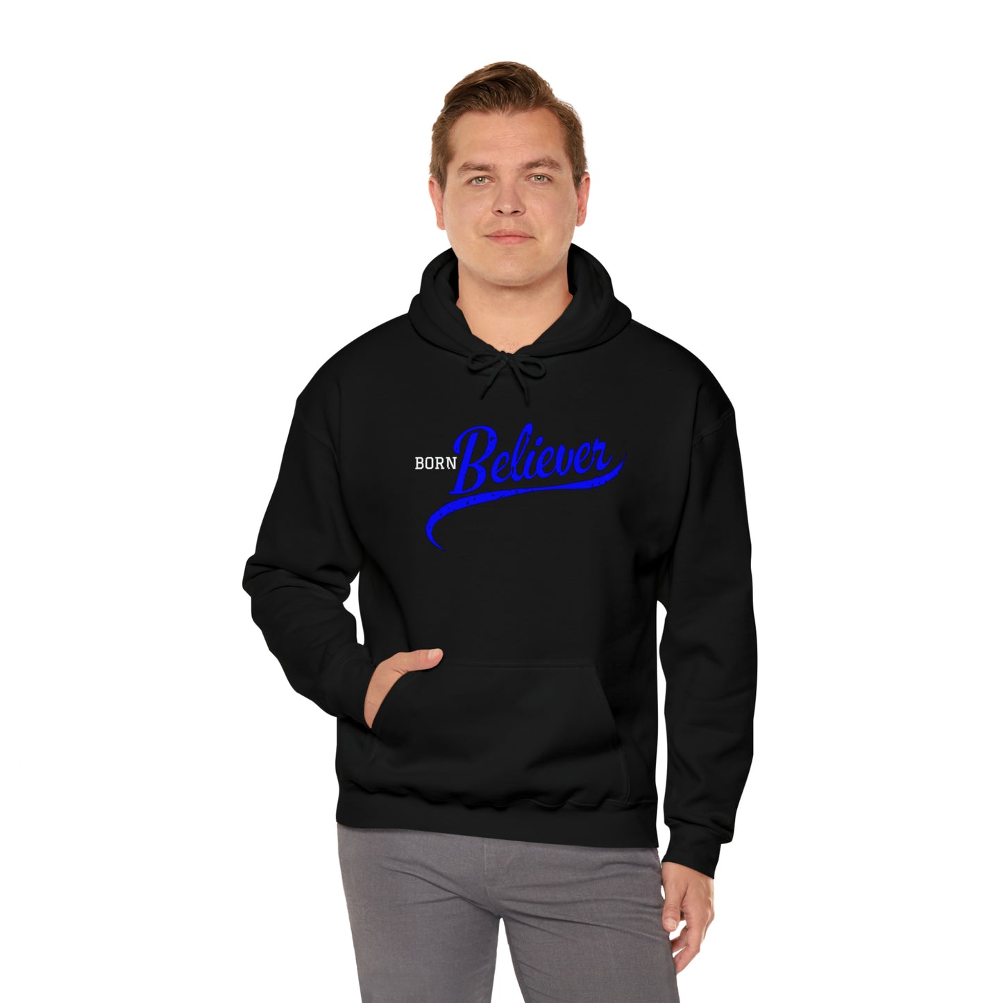Born Believer Unisex Heavy Blend™ Hooded Sweatshirt