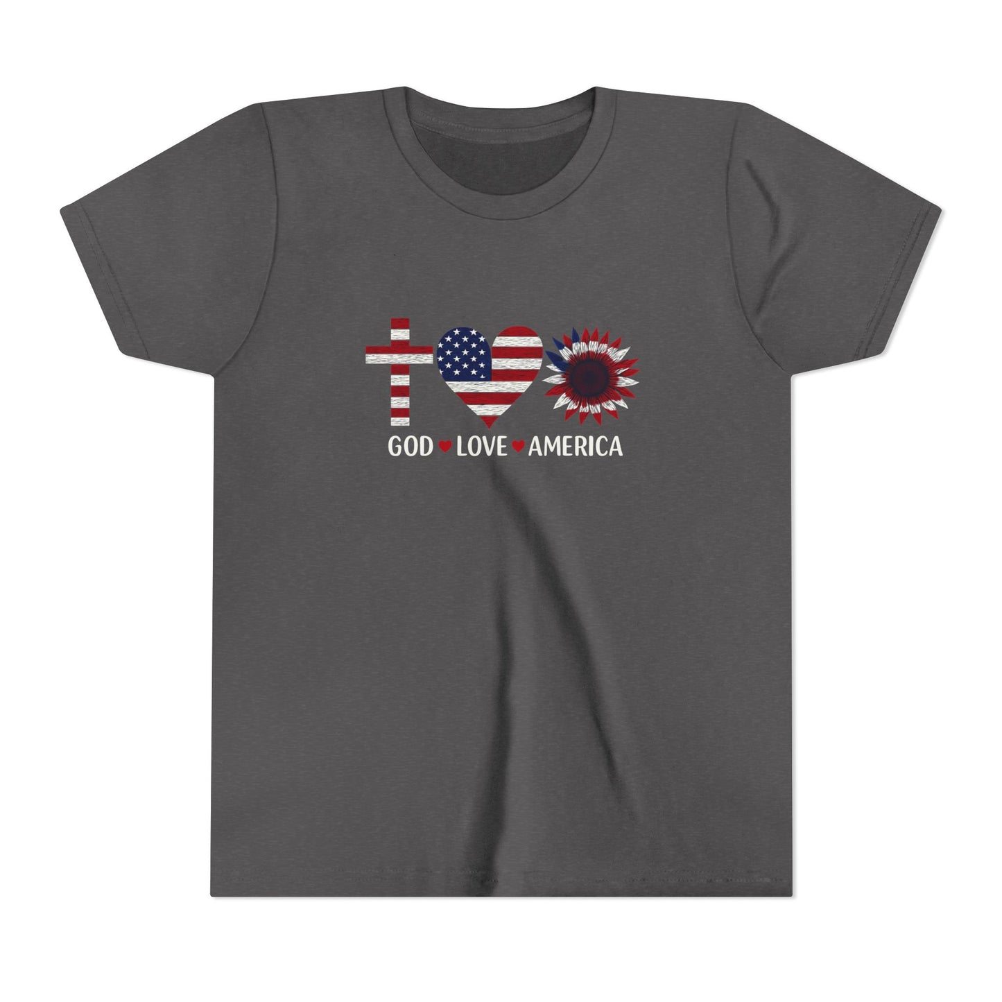 God, Love, America YOUTH Tee