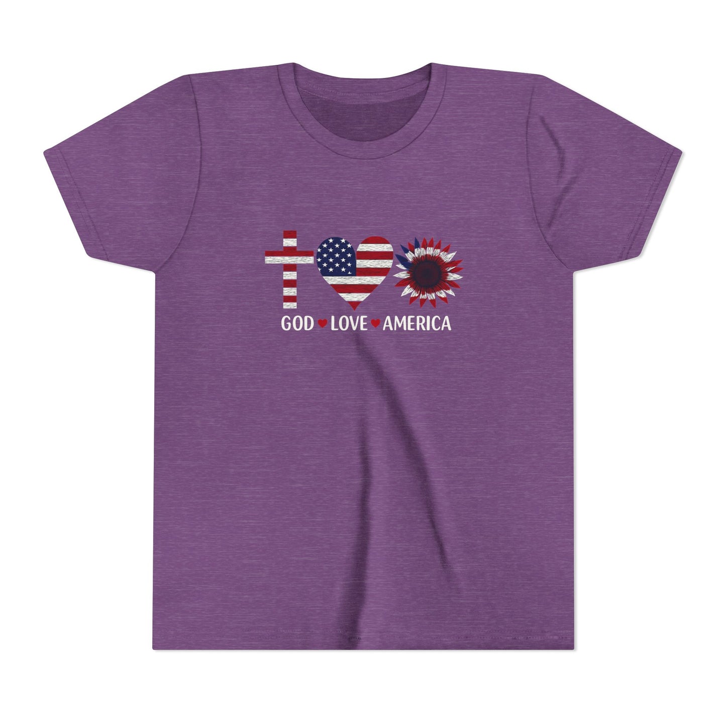 God, Love, America YOUTH Tee