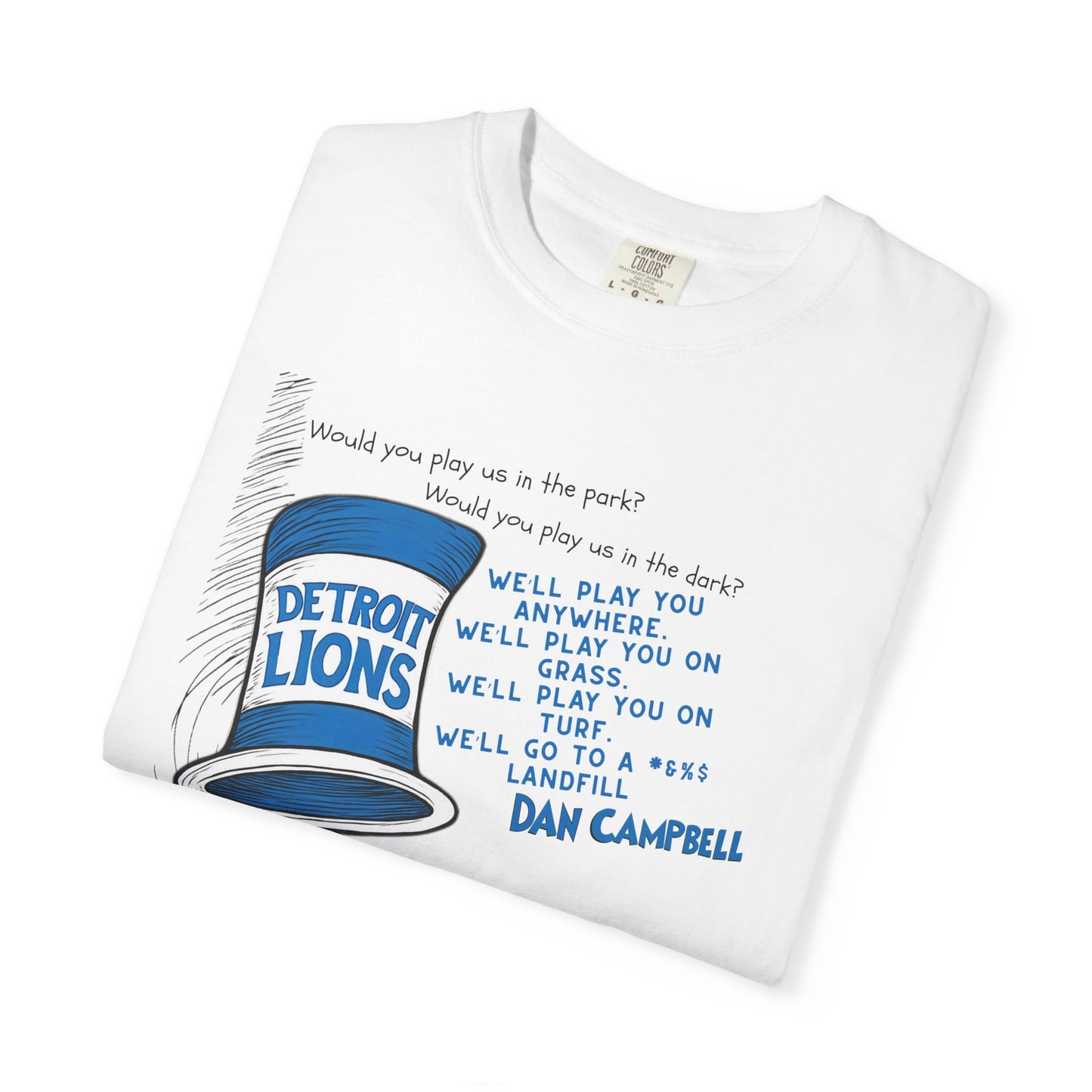 Detroit Lions ANYHWHERE T-shirt