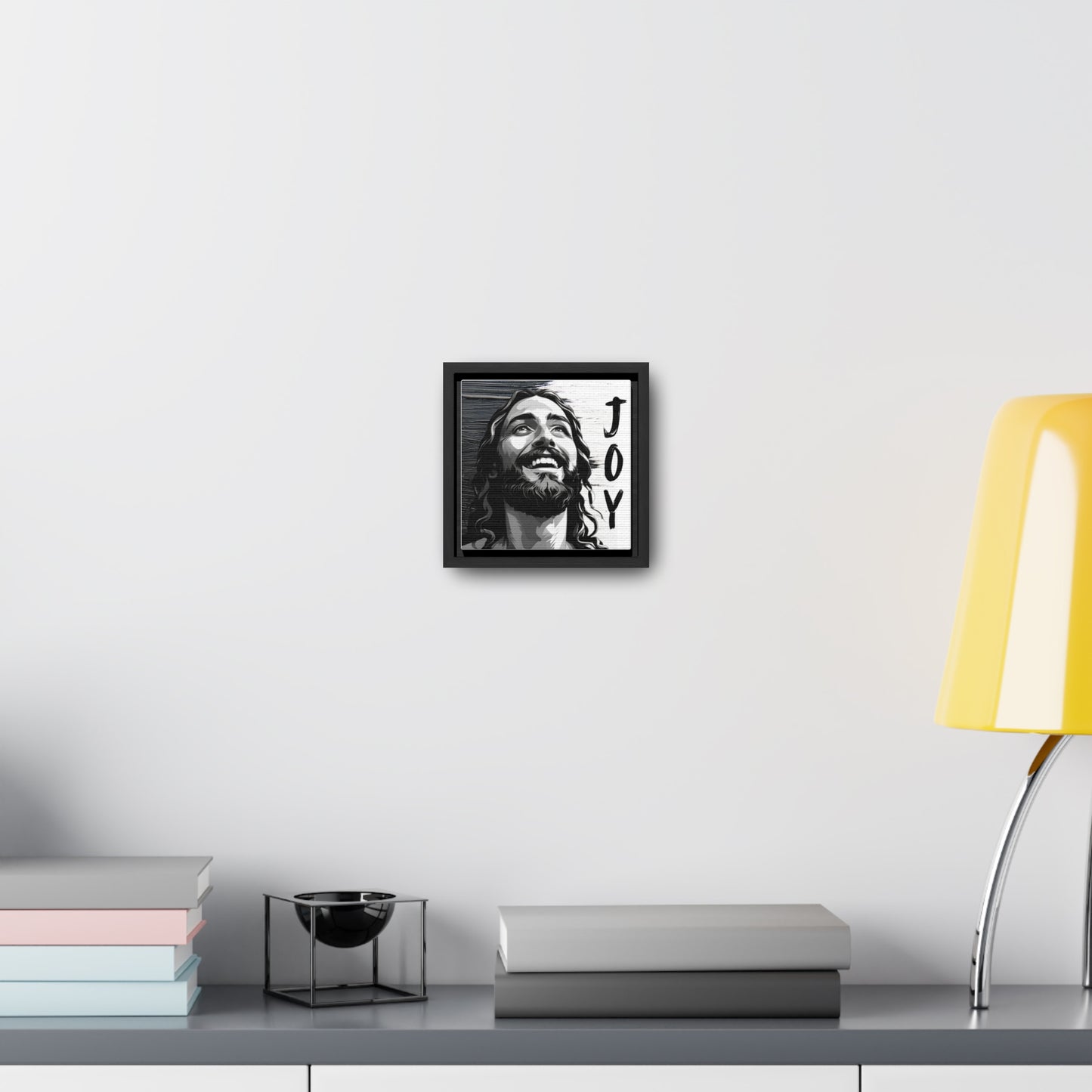 Joyful Jesus Gallery Canvas Wrap - Inspirational Wall Art