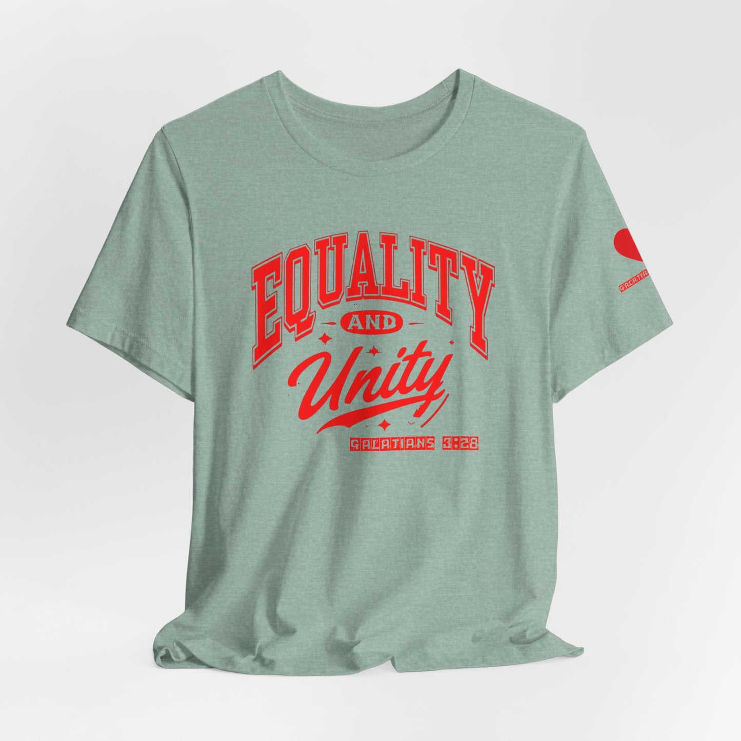 Equality and Unity Unisex Jersey Tee