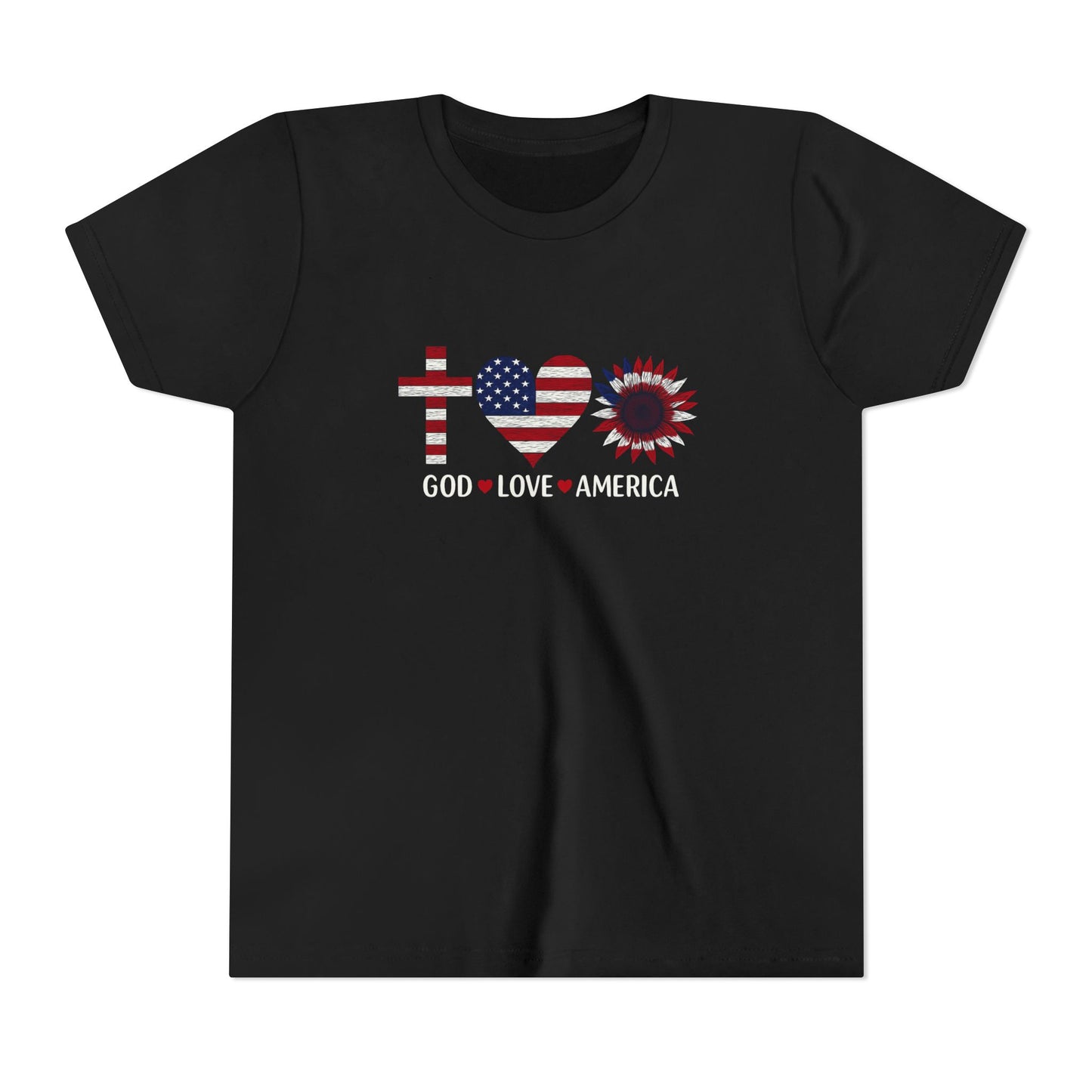 God, Love, America YOUTH Tee
