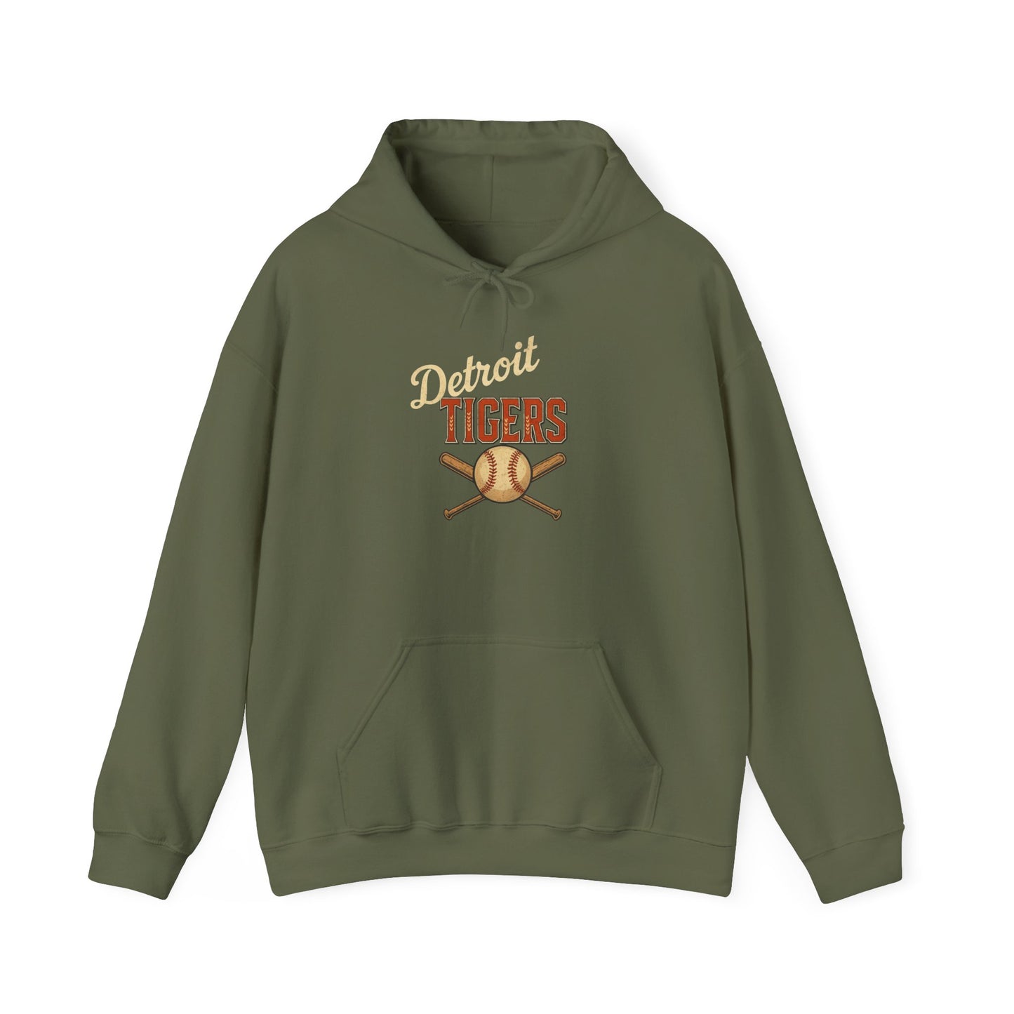Detroit Tigers Vintage Sporty Hoodie