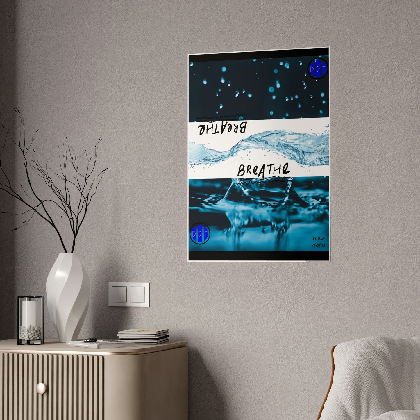 Breathe Gloss Posters