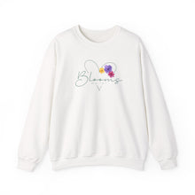 Load image into Gallery viewer, Blooming Love Unisex Crewneck Sweatshirt
