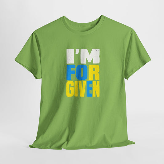 I'm FORGIVEN, Faith-Based Shirt