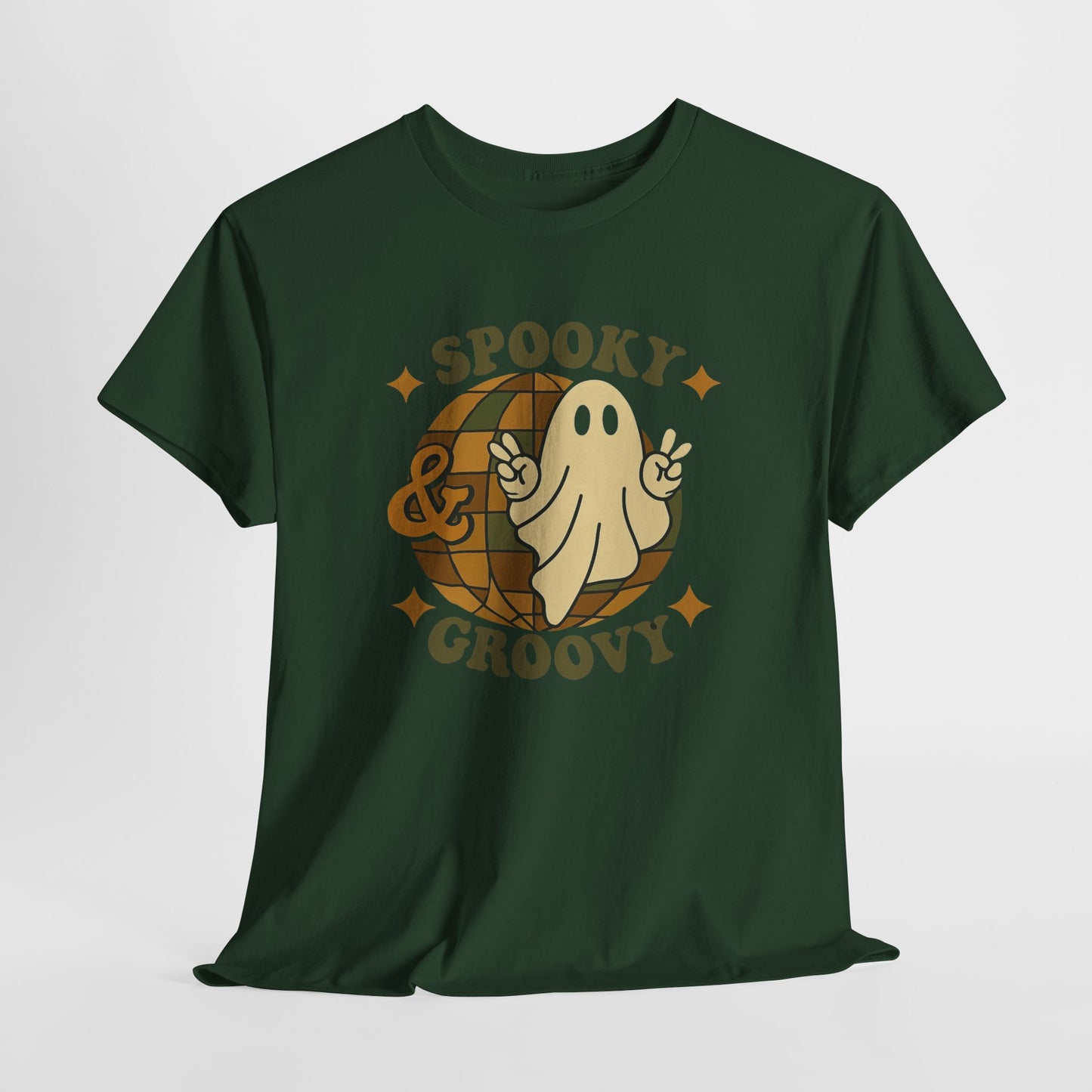 Spooky & Groovy Unisex Heavy Cotton Tee