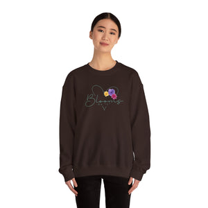 Blooming Love Unisex Crewneck Sweatshirt