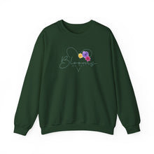 Load image into Gallery viewer, Blooming Love Unisex Crewneck Sweatshirt
