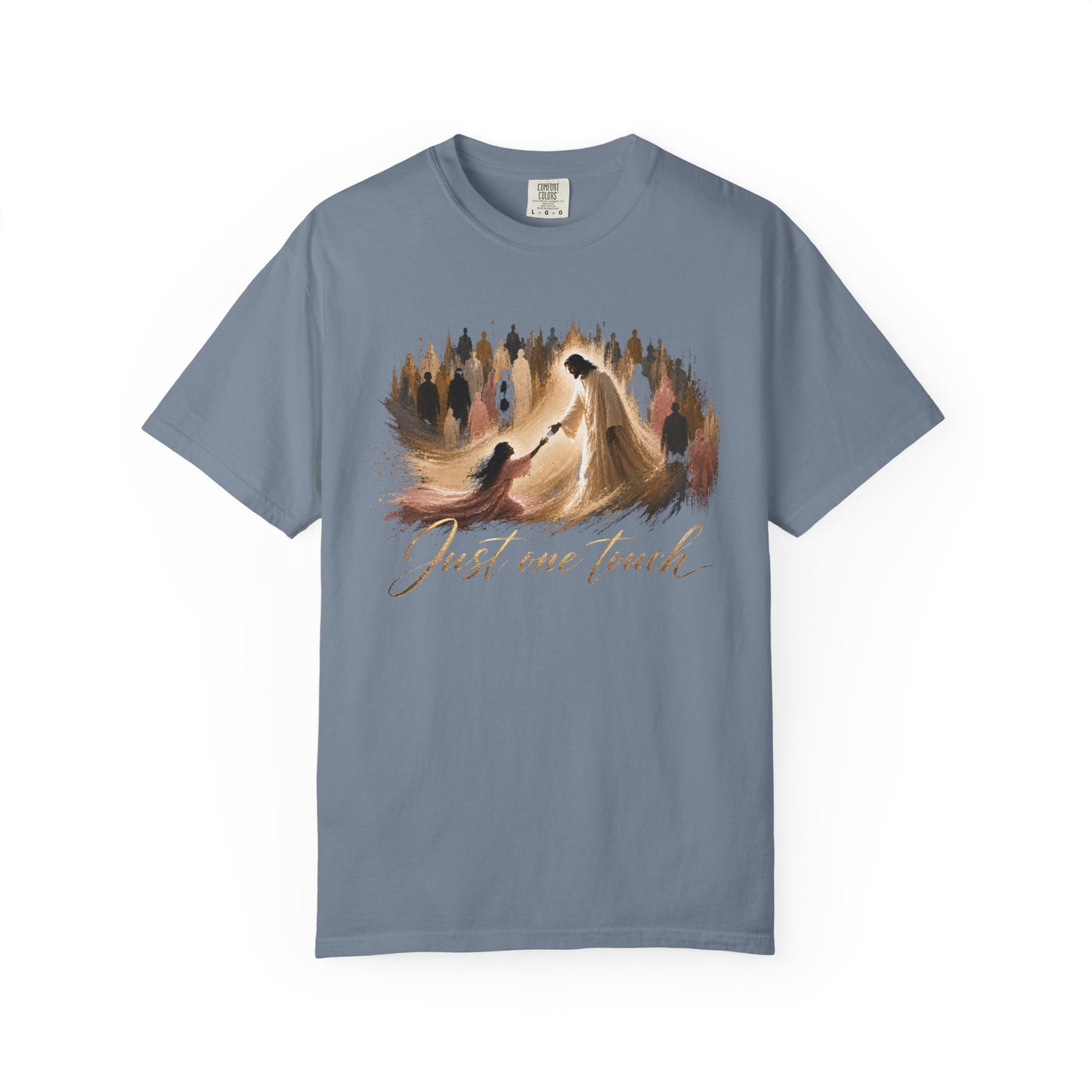 Just One Touch T‑Shirt — Horse Rider Silhouette Graphic Tee