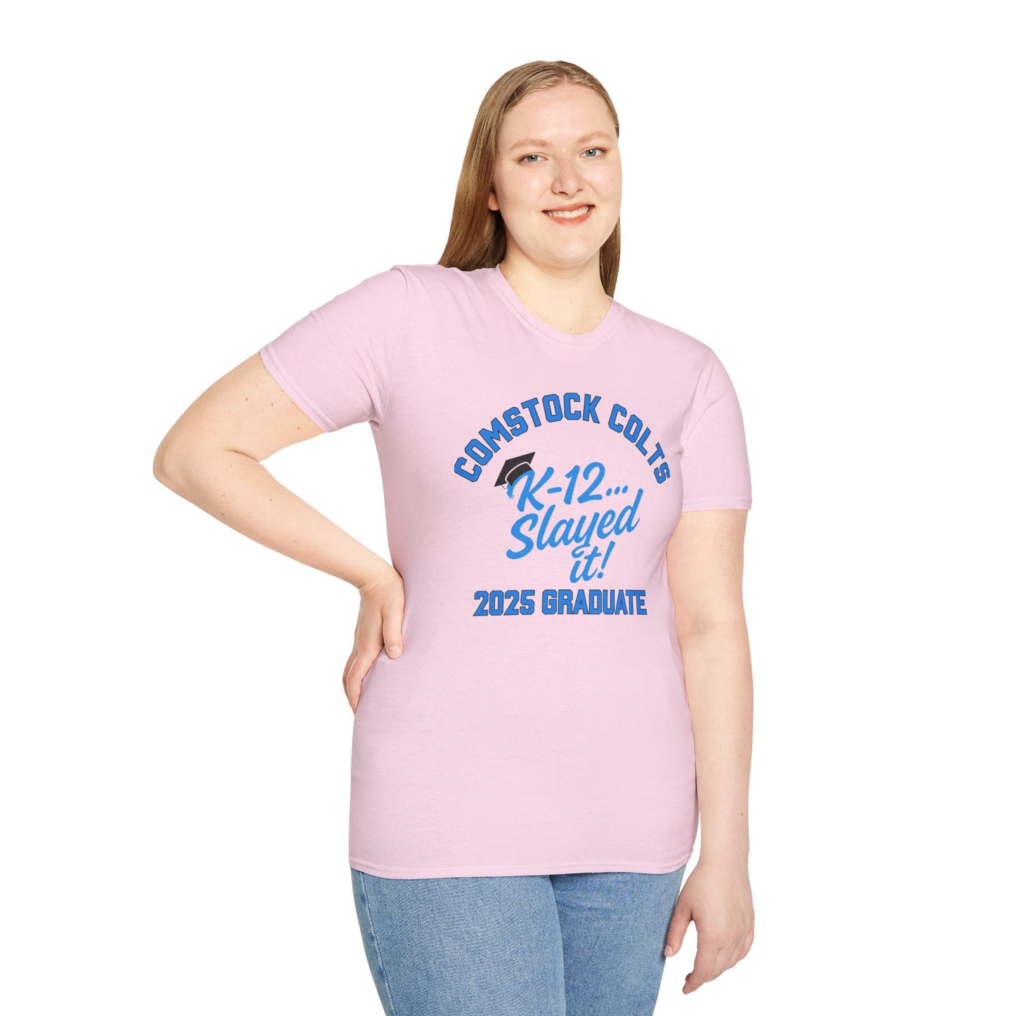 Comstock Colts 2025 Graduate  Soft style Tee
