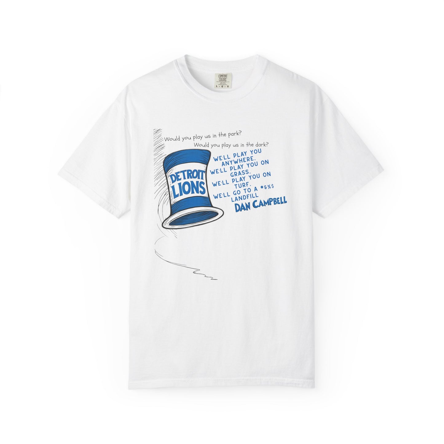 Detroit Lions ANYHWHERE T-shirt