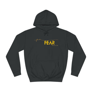 Faith Over Fear Unisex College Hoodie