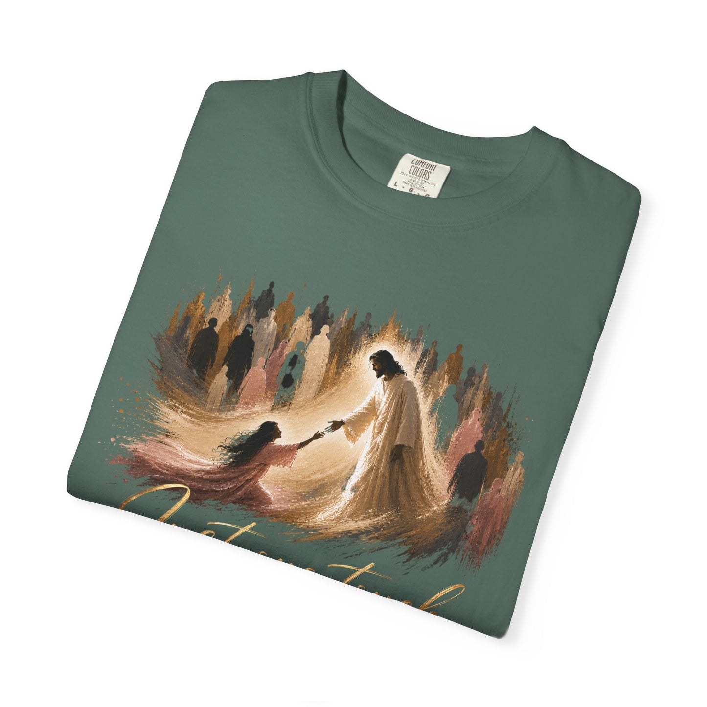 Just One Touch T‑Shirt — Horse Rider Silhouette Graphic Tee