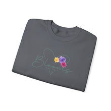 Load image into Gallery viewer, Blooming Love Unisex Crewneck Sweatshirt
