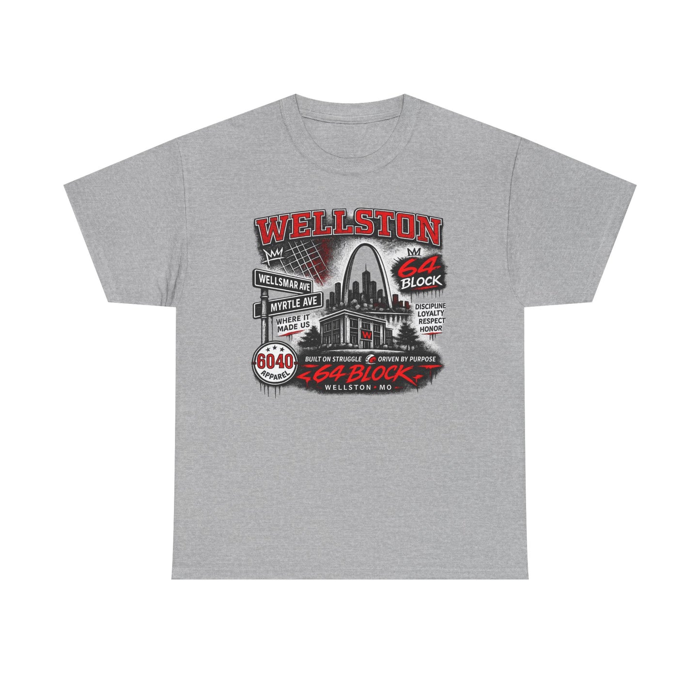 Wellston 64 Block Graphic Tee