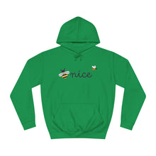 Load image into Gallery viewer, Be Nice Unisex College Hoodie
