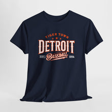 Load image into Gallery viewer, Detroit Baseball Unisex Heavy Cotton Tee - Vintage Style Tee for Sports Fans

