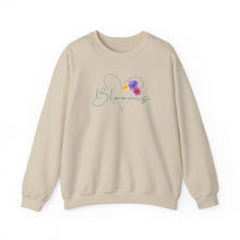 Load image into Gallery viewer, Blooming Love Unisex Crewneck Sweatshirt
