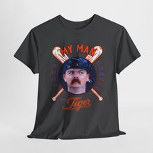 Load image into Gallery viewer, My Man The Tiger Unisex Heavy Cotton Tee - Retro Baseball Fan Shirt
