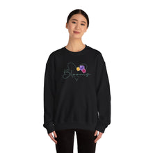 Load image into Gallery viewer, Blooming Love Unisex Crewneck Sweatshirt
