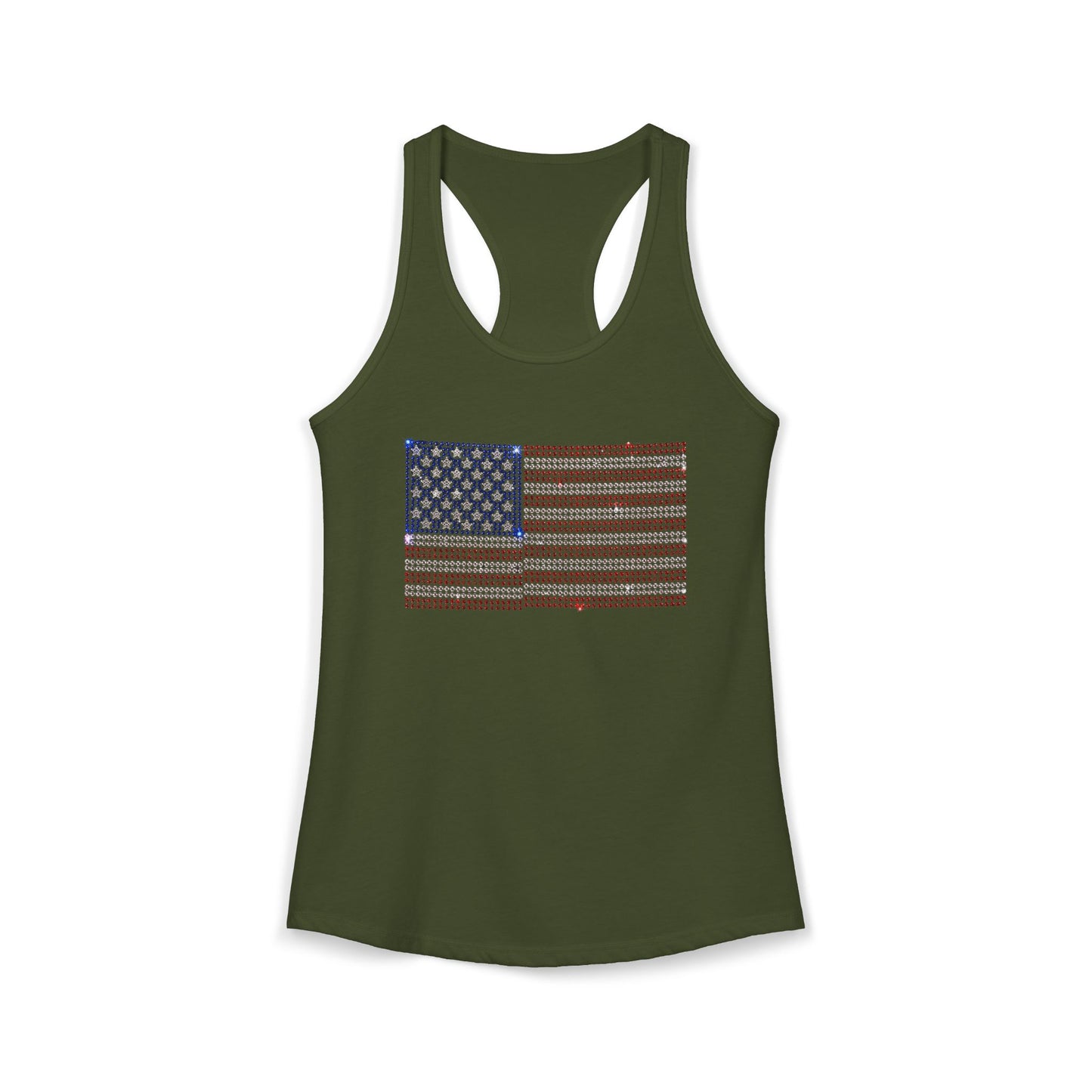 Flag Women's Ideal Racerback Tank