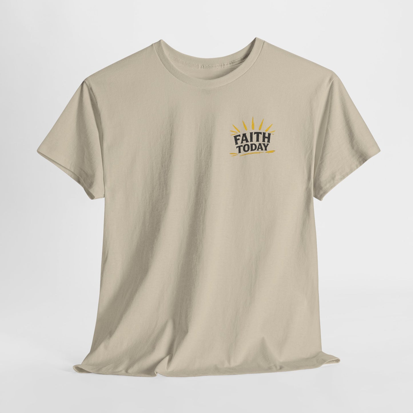 Faith Today Sunset Tee — "Future Forever" Inspirational Christian T-Shirt