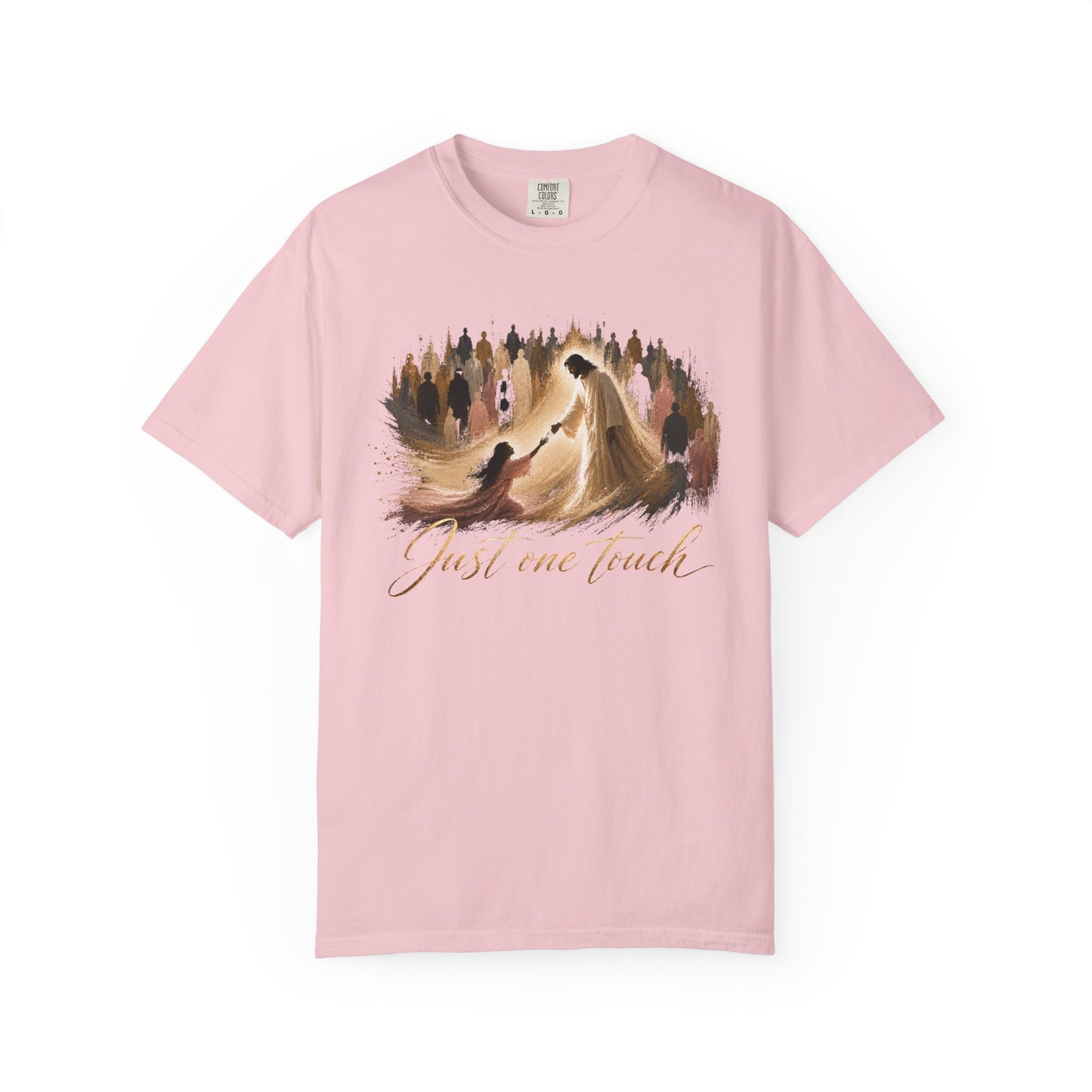 Just One Touch T‑Shirt — Horse Rider Silhouette Graphic Tee