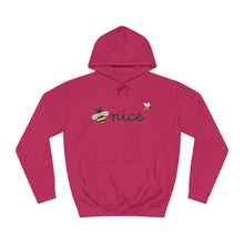 Load image into Gallery viewer, Be Nice Unisex College Hoodie
