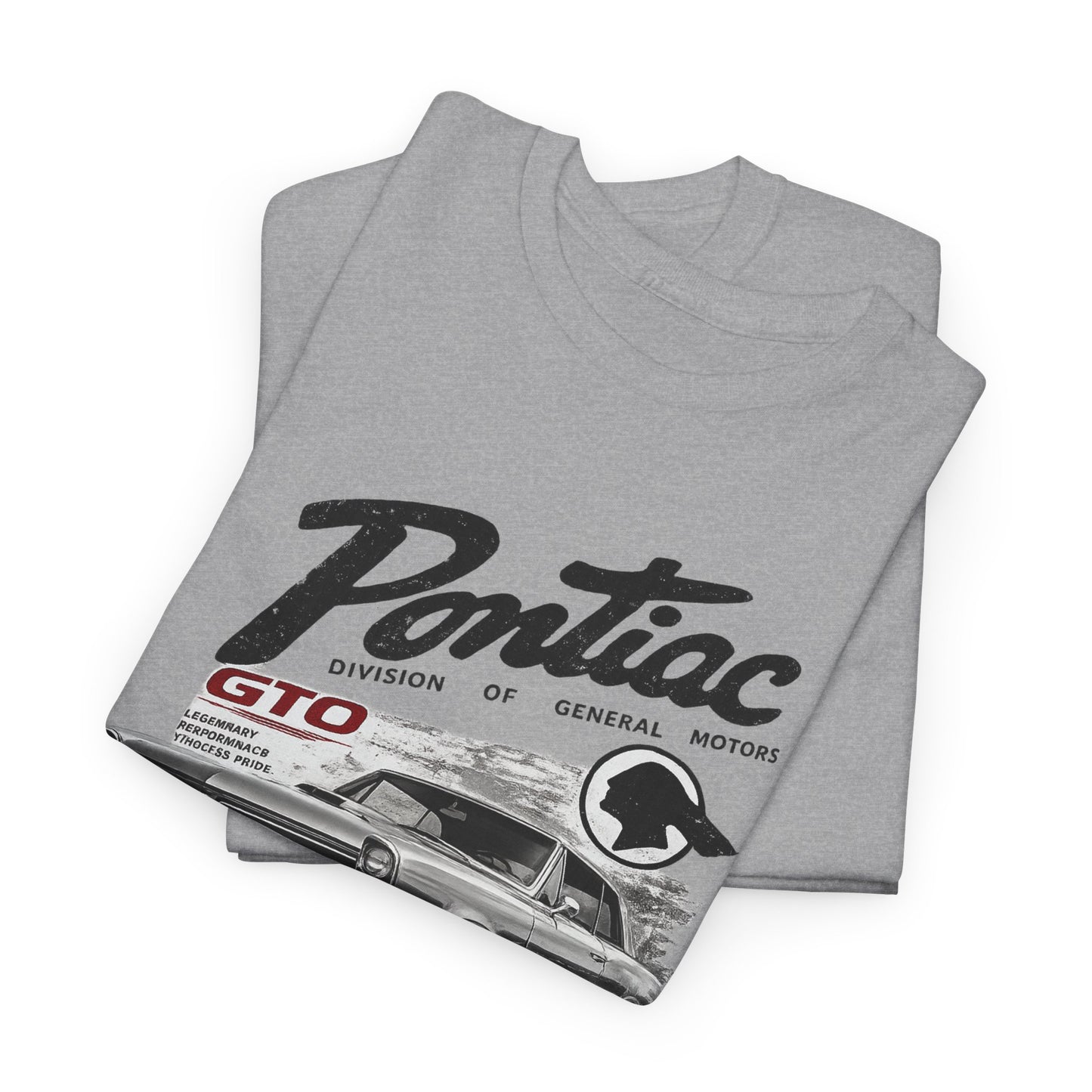 Pontiac GTO Classic Car Tee — Vintage Muscle Car Graphic T-Shirt