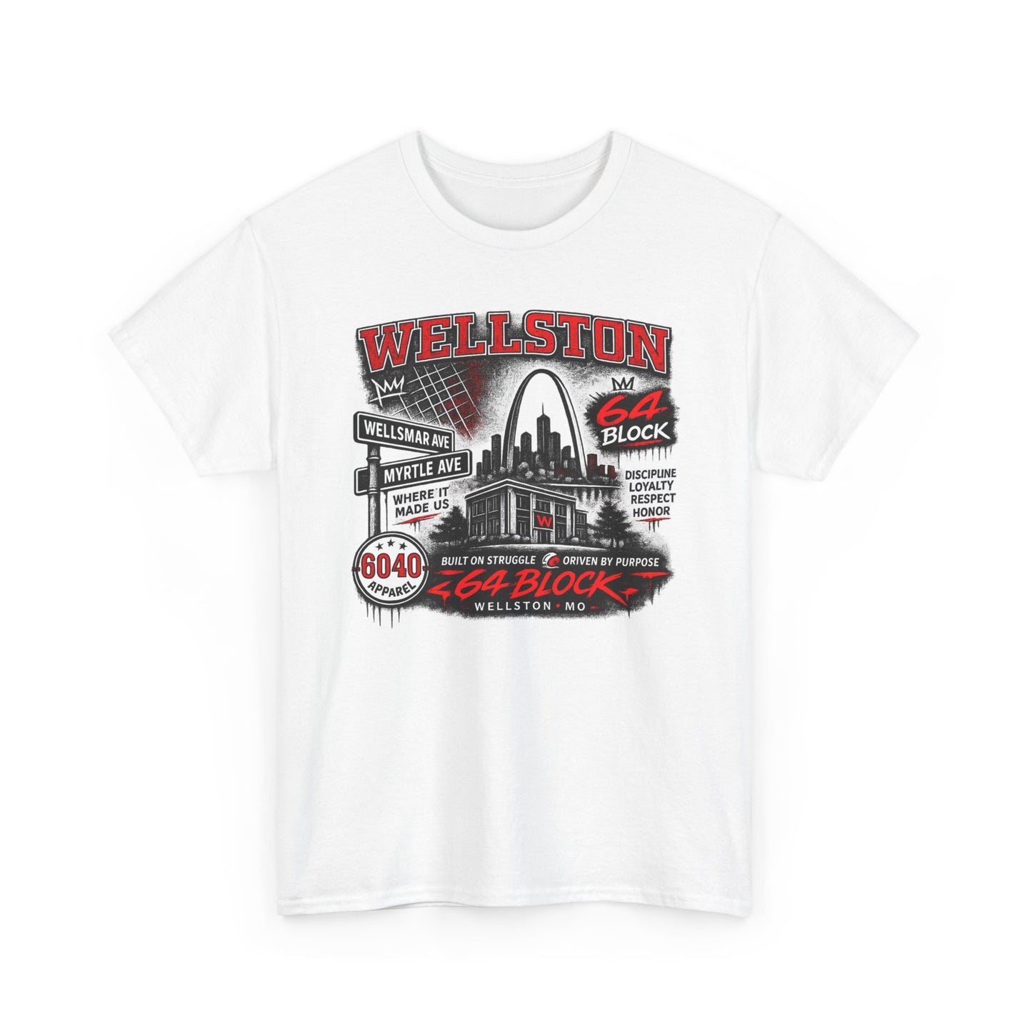 Wellston 64 Block Graphic Tee