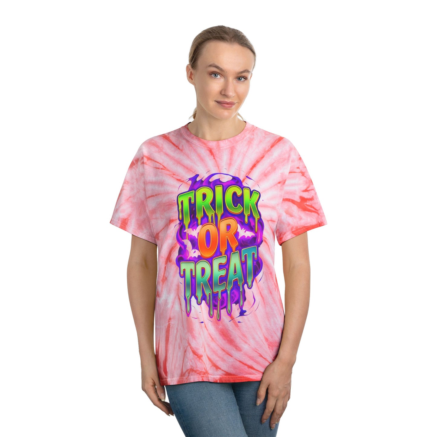 Trick or Treat Tie-Dye Tee