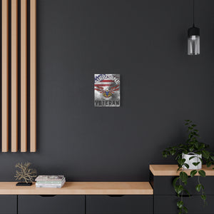 Airborne Veteran Matte Canvas, Stretched, 1.25"