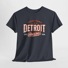 Load image into Gallery viewer, Detroit Baseball Unisex Heavy Cotton Tee - Vintage Style Tee for Sports Fans
