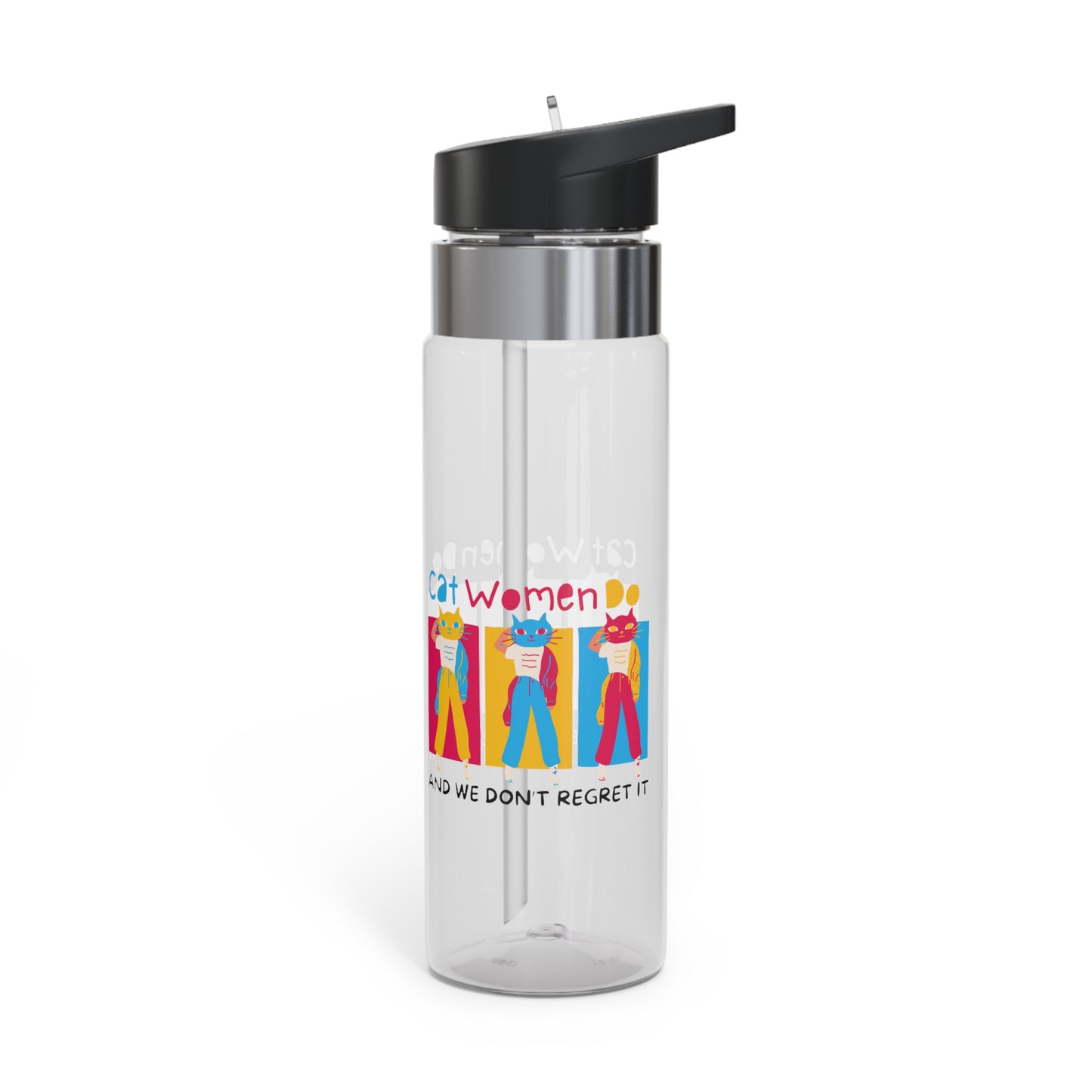 Cat Women Sport Bottle, 20oz