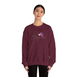 Blooming Love Unisex Crewneck Sweatshirt