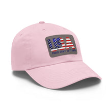 Load image into Gallery viewer, USA VET Hat with Leather Patch (Rectangle)
