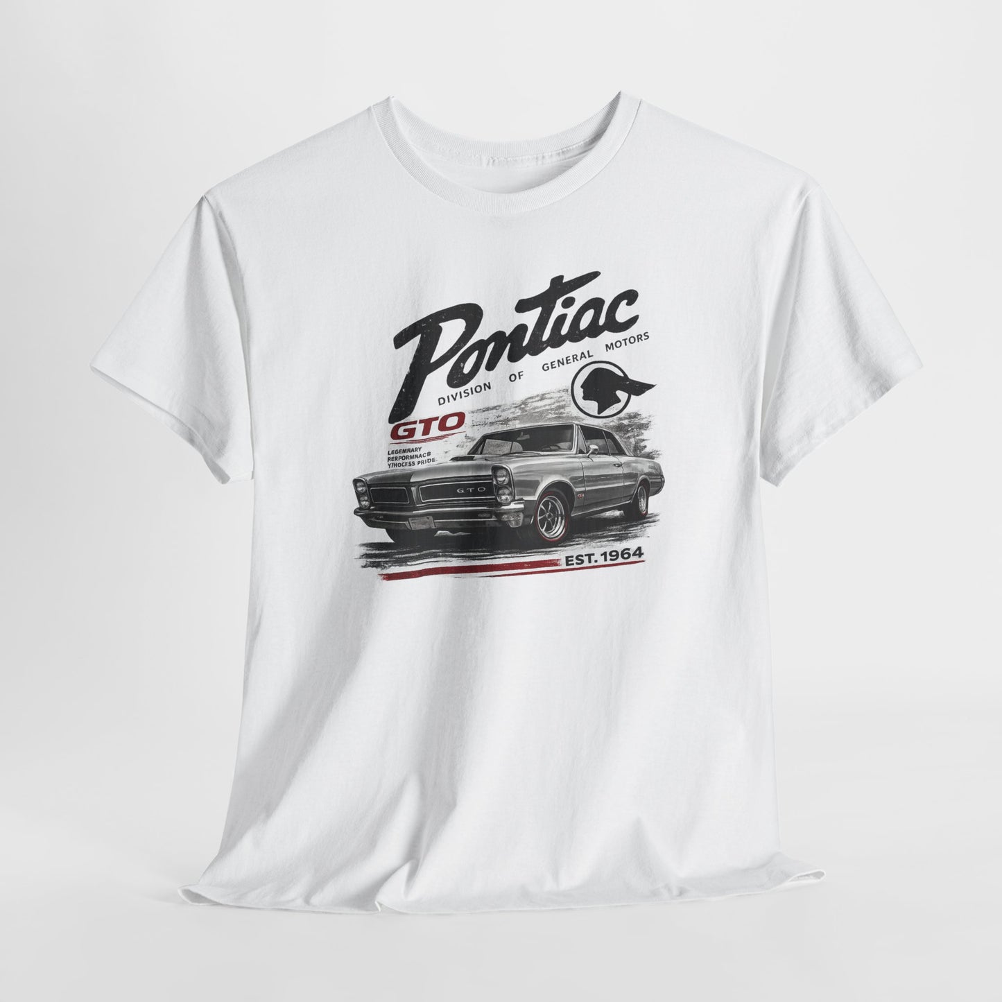 Pontiac GTO Classic Car Tee — Vintage Muscle Car Graphic T-Shirt