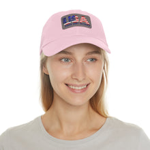 Load image into Gallery viewer, USA VET Hat with Leather Patch (Rectangle)
