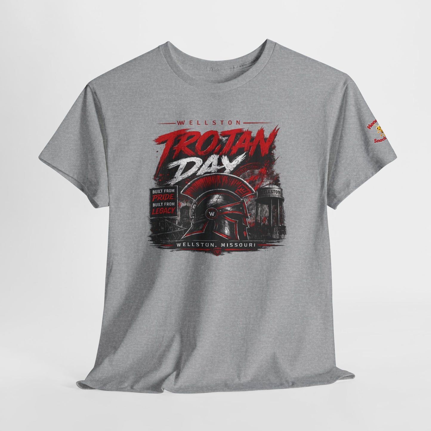 Trojan Day 2026 T-Shirt – School Spirit Helmet Graphic Tee