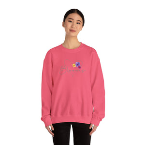 Blooming Love Unisex Crewneck Sweatshirt